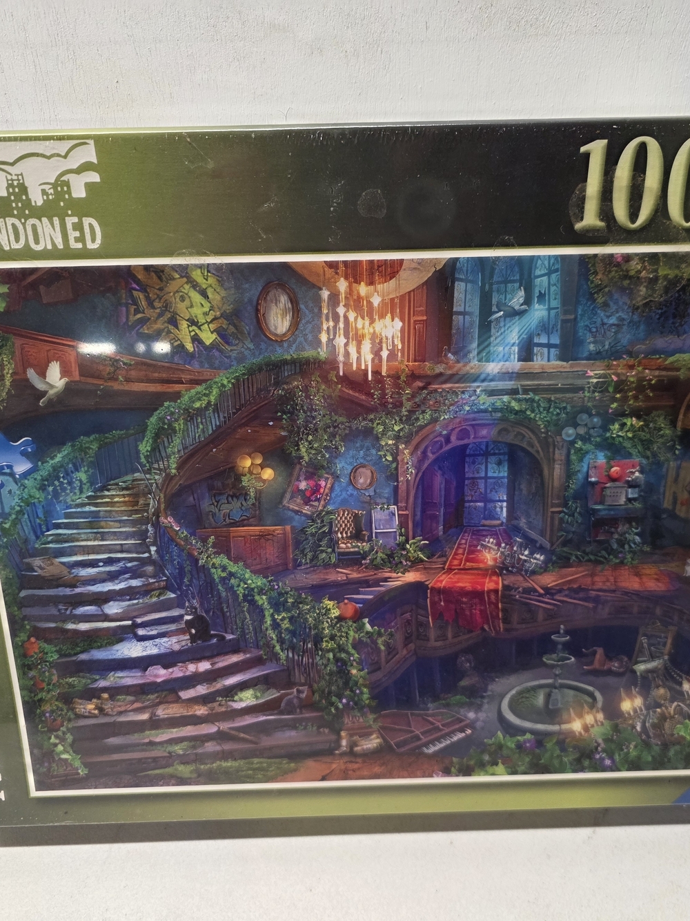 Ravensburger Abandoned Hotel Vacancy 1000 Piece Puzzle 161898 New Sealed